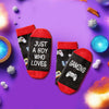 Gamer Gifts Teen Boys Men - Gaming Gamer Socks Video Game Socks, Novelty Gamer Socks For Teen Boys