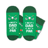 HAPPYPOP Golf Gifts For Dad Father Him - Funny Daddy Gift Ideas, Gifts For Dad From Daughter Son, Funny Dad Socks, Dad Birthday Gifts, Father Gifts