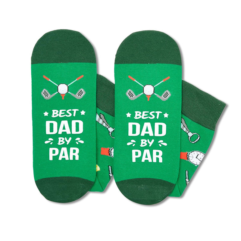 HAPPYPOP Golf Gifts For Dad Father Him - Funny Daddy Gift Ideas, Gifts For Dad From Daughter Son, Funny Dad Socks, Dad Birthday Gifts, Father Gifts