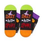 Funny Halloween Gifts for Women Men Teens, Spooky Horror Gifts for Boys Girls, Halloween Witch Spooky Socks