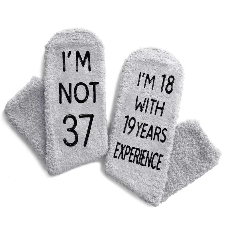 37th Years Old Birthday Gifts - Socks for 37 Year Olds, Best Gifts for 37 Year Old Women Men