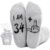 35th Birthday Gift Ideas Socks - Best Gifts for 35 Year Old Woman Man, 35th Birthday Gifts for Her Him