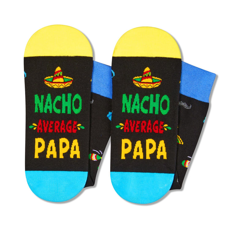 Papa Gifts Fathers Day, Papa Birthday Gifts, Funny Gifts For Dad From Daughter Son, Papa Socks Fathers Day Socks For Dad