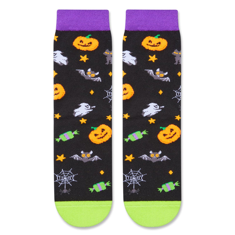 Halloween Gifts Socks Spooky For Boys Girls - Halloween Gifts for Kids Childrens 2-12 Years Old Witch Gifts