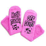 Teacher Appreciation Gifts for Women - Socks for Music Science Teachers, Funny Teacher Gifts