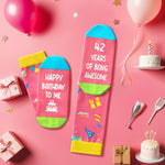 42nd Birthday Gifts Ideas for Women - Socks for 42 Year Olds, 42nd Birthday Gifts for Her Him, Best Gifts for 42 Year Old Woman Man