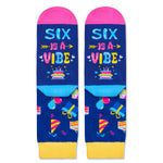 6th Birthday Gifts Ideas Socks - Gifts for Girls Boys Age 6, Presents for 6 Year Olds, Six Year Old Gifts for Kids