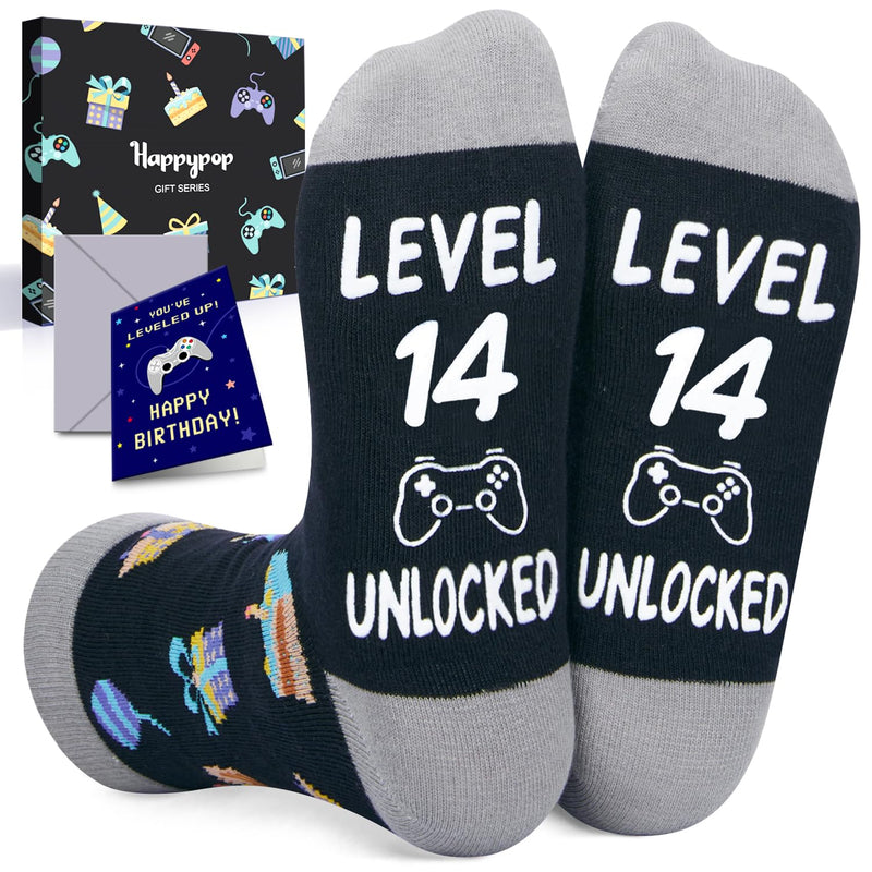 14th Birthday Gifts Ideas for Boys - Socks for Boys Girls Age 14, Birthday Presents for 14 Year Olds Teens