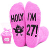 Birthday Gifts Ideas for Women - Socks for 27 Year Old Woman, Birthday Gifts for Her