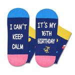 16th Birthday Gifts Ideas - Socks for 16 Year Old Girls Boys, 16th Birthday Gifts Presents for Teens Age 16