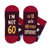 60th Years Old Birthday Gifts for Men - Socks for 60 Year Olds, Gift Ideas for 60 Year Old Man Woman, 60th Birthday Socks