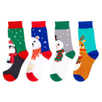 Christmas Gifts Stocking Socks for 4-6 years Old Kids - Secret Santa Socks Xmas Stocking Stuffers for Girls Boys