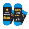 Principal Appreciation Gifts for Men Women - Funny Socks for Principal, School Principals Day Gift