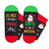 Christmas Gifts Stocking Socks For Men - Secret Santa Socks Xmas Stocking Stuffers For Him Dad Police Officer Cop