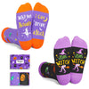 Halloween Gifts Socks Spooky For Boys Girls - Halloween Horror Gifts for Kids 2-3 Years Old Witch Gifts