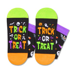 Halloween Socks Men Spooky Gifts Women - Halloween Gifts Pumpkin Skull Ghost Socks, 2 Pack