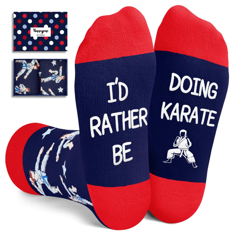 Karate Gifts For Boys Girls - Taekwondo Gifts For Boys Girls, Karate Gifts Jiu Jitsu Gifts, Karate Socks Funny Kid Socks