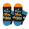 16th Birthday Gifts Ideas Socks - Gifts for 16 Year old Boy Girl, Birthday Present for Teens Age 16