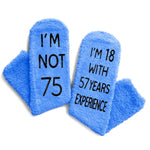 75th Years Old Birthday Gifts - Gifts for Elderly in Their 75s, Gift Ideas for 75 Year Old Man Woman, 75th Birthday Socks for Men Women