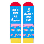 5 Year Old Boy Girl Birthday Gift Ideas, Gifts for 5 Five Year Old Boy Girl, Toddler Socks 5t, Presents for 5 Year Olds