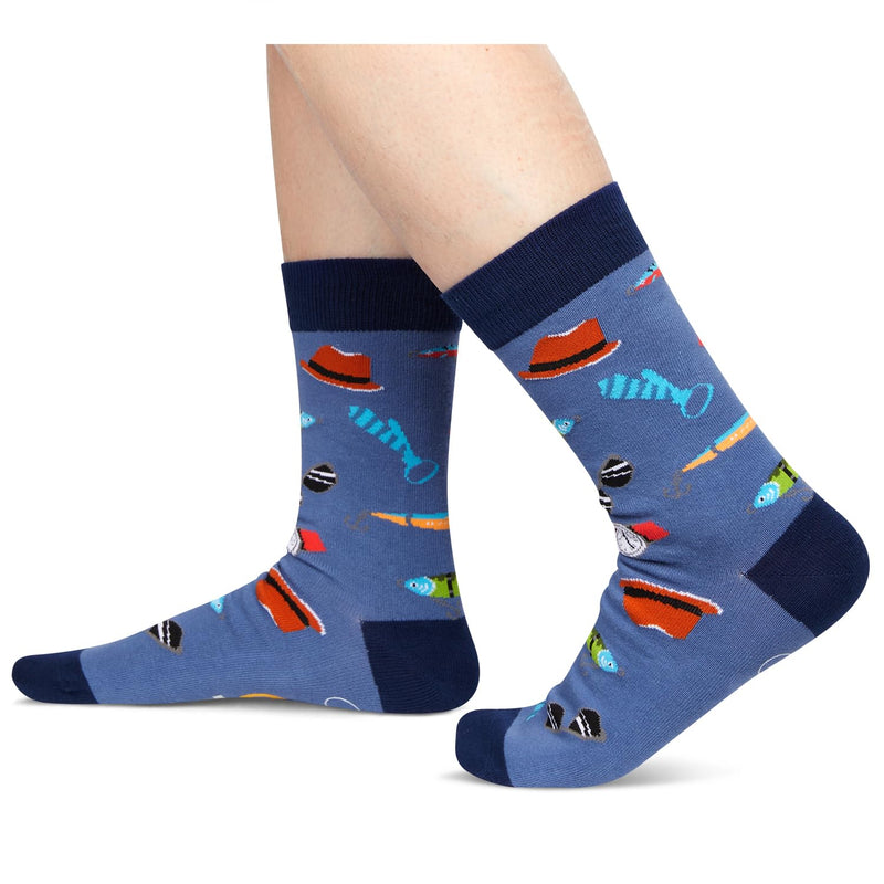 Cool Gifts For Dad From Daughter Son Fathers Day, Dad Birthday Gifts, Father Gifts, Fathers Day Socks Funny Dad Socks, Dark Blue