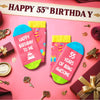 55th 55 Birthday Gifts for Women Men, 55 Year Old Birthday Gifts for Women Men, Gifts for 55 Year Old Woman Man