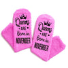 September October Birthday Gifts Ideas - Birthday Socks Presents, Gifts for Women Female Queen