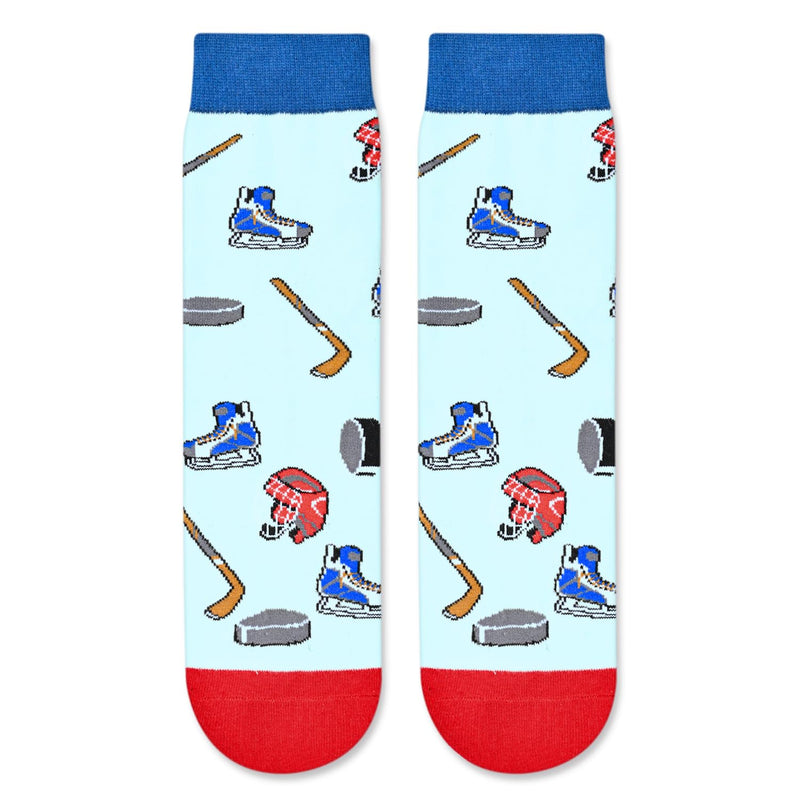 HAPPYPOP Gifts For 13-18 Years Old Kids Boys Girls - Basketball Baseball Hockey Football Softball Gifts, Skater Ballerina Socks