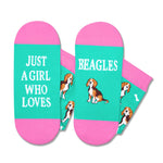 Beagle Socks for Women Men - Crazy Beagle Gifts for Beagle Lovers, Dog Gifts for Dog Lovers