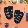 73rd Birthday Gifts for Men - Socks for 73 Year Old Woman, 73 Birthday Gifts for 73 Year Old Elderly Man