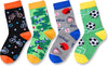 Sports Gifts For Boys Kids - Soccer Baseball Bicycle Shark Gifts For Kids Boys 10-12 Years, Ocean Animal Socks