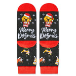 Christmas Dog Gifts Dog Lover Socks - Kids Socks 4-6 Years Old, Dog Stockings Doggie Gifts