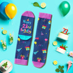 23rd Birthday Gifts Ideas Socks - Gifts for 23 Year Old Woman Man, Best Gifts for 23 Year Old Male Female