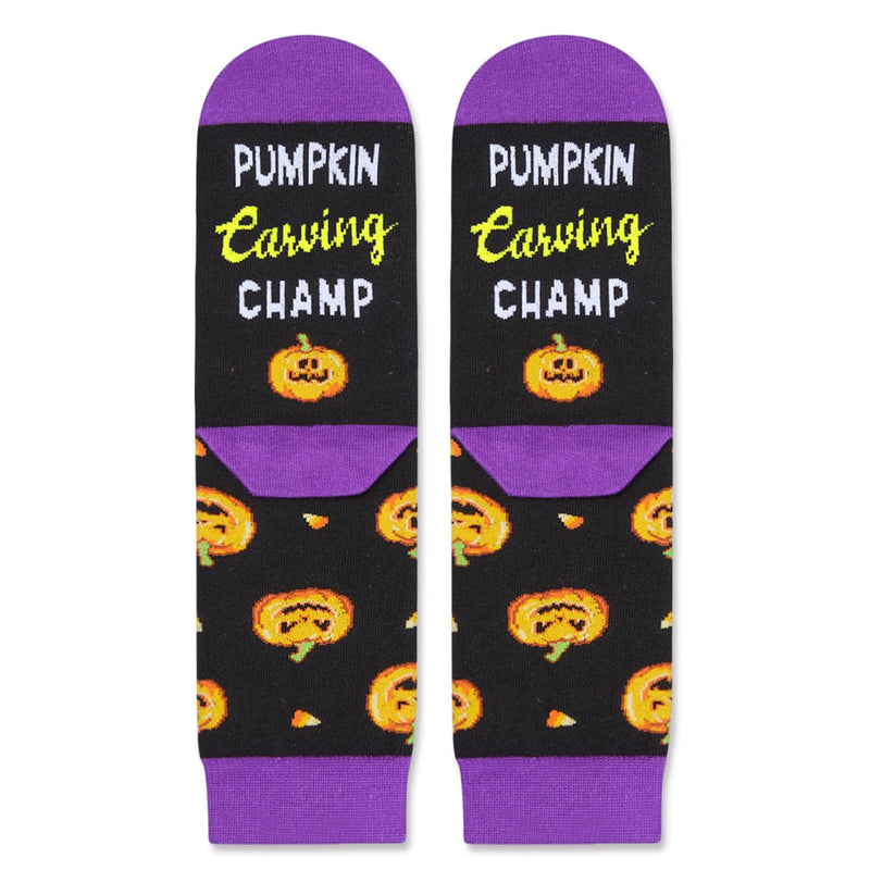 Halloween Gifts Spooky Gifts Boys Girls - Halloween Gifts Kids 10-12 Years Old, Crazy Fun Pumpkin Socks