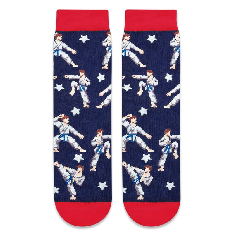 Karate Gifts For Boys Girls - Taekwondo Gifts For Boys Girls, Karate Gifts Jiu Jitsu Gifts, Karate Socks Funny Kid Socks