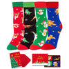 Christmas Gifts Stocking Socks for Kids - Secret Santa Deer Socks Xmas Stocking Stuffers for Little Boy Girl