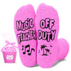 Teacher Appreciation Gifts for Women - Socks for Music Science Teachers, Funny Teacher Gifts