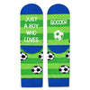 HAPPYPOP 13th-18th Birthday Gift Ideas for Boys - Kids Novelty Socks, Soccer Basketball Hockey Baseball Gifts for Boys Kids