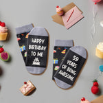 59th Birthday Gift Ideas for Men Women - Socks for 59 Year Old Middle Aged Man Woman, Best Gifts for 59 Year Old Him Her Male Female