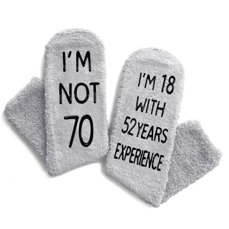 70th Birthday Gift Ideas for Men - Socks for 70 Year Old Birthday, Gifts For Old Men in their 70s