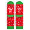 Christmas Gifts Stocking Socks for Teens - Light Up Socks Xmas Stocking Stuffers for Kids 2-3 Years Old