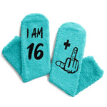 17th Birthday Gift for 17 Year Old Girl, 17th Birthday Gifts for Teenage Girl, Happy Birthday Socks for Teen Girls