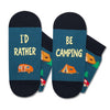 Camping Gifts For Men Women - Camper Gifts Cool Camping Gifts For Dad, Gifts For Rv Campers, Camping Socks For Women Men Camper Socks