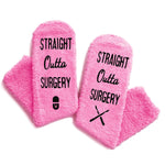 HAPPYPOP Surgery Recovery Socks Healing Socks - Get Well Soon Gifts For Women After Surgery Recovery Gifts