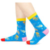 Funny Jellyfish Gifts for Women Men Teens, Animal Lover Gifts, Jellyfish Socks Biology Ocean Socks