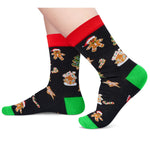 Christmas Socks Cookie Gifts - Gingerbread Socks for Teens Adult, Xmas Gifts Stocking for Kids Boys Girls 7-9 Years Old