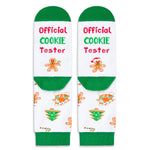 Christmas Cookies Gift Gingerbread Socks - Gingerbread Stocking Gifts for Kids 10-12 Years Old