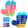 11th Birthday Gifts Ideas Socks - Gifts for Eleven Year Old Tween Girls Boys, Gift for Preteen Girls Boys Age 11, Presents for 11 Year Olds 2 Pack