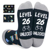 26th Birthday Gifts Socks Ideas - Socks for 26 Year Olds Women Men, Best Gifts for 26 Year Olds, 26th Birthday Socks