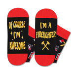 Firefighter Fire Flame Fireman Gifts - Firefighter Gifts For Men Women, Fireman Socks For Men Fire Fighter Gifts Firefighting Gifts